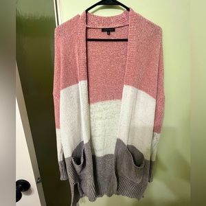 Multi colored cardigan